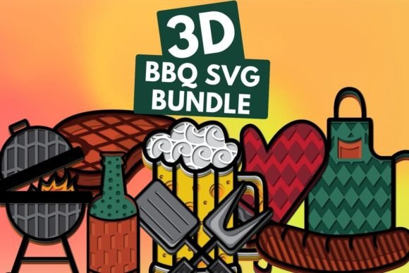 3D BBQ SVG Bundle: A Creative Tool for Designers and Enthusiasts
