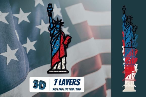 3D Statue of Liberty SVG: A Versatile Design Resource