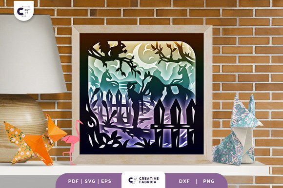 Girl with a Horse 3D Shadow Box SVG: A Creative Craft for All Skill Levels