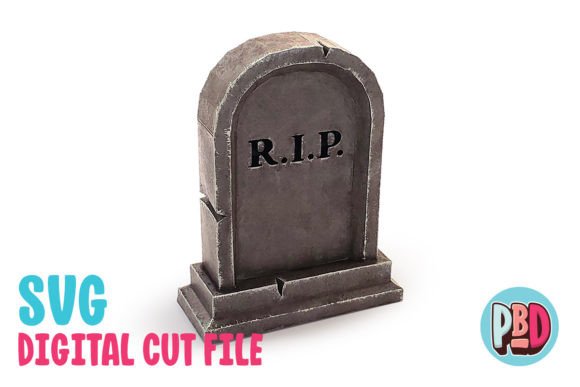 Tombstone 3D Papercraft: A Creative Addition to Halloween Decor and More